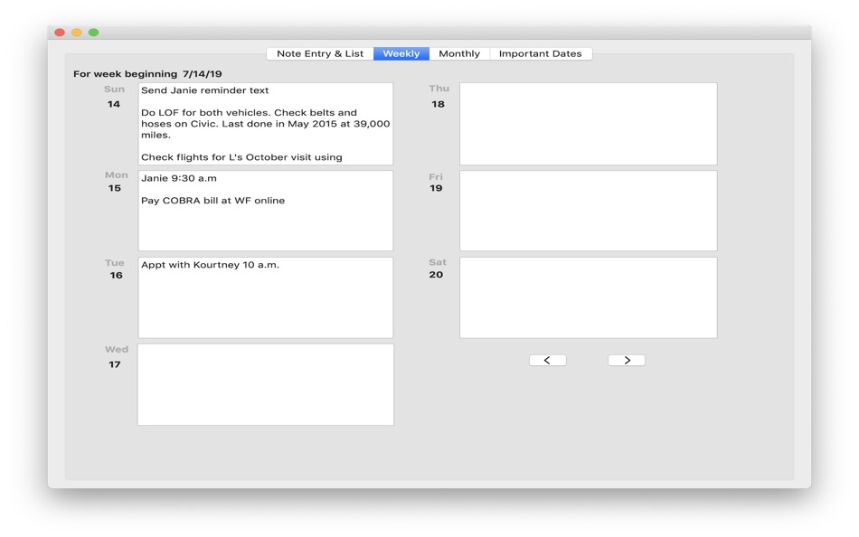 #2. Daynotes (macOS) By: BrilorSoftware