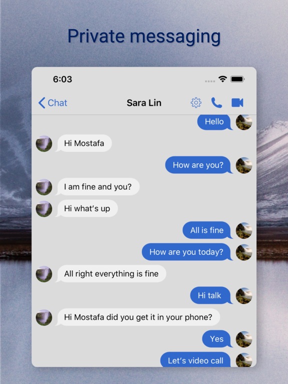 Screenshot #4 pour Talk&Chat