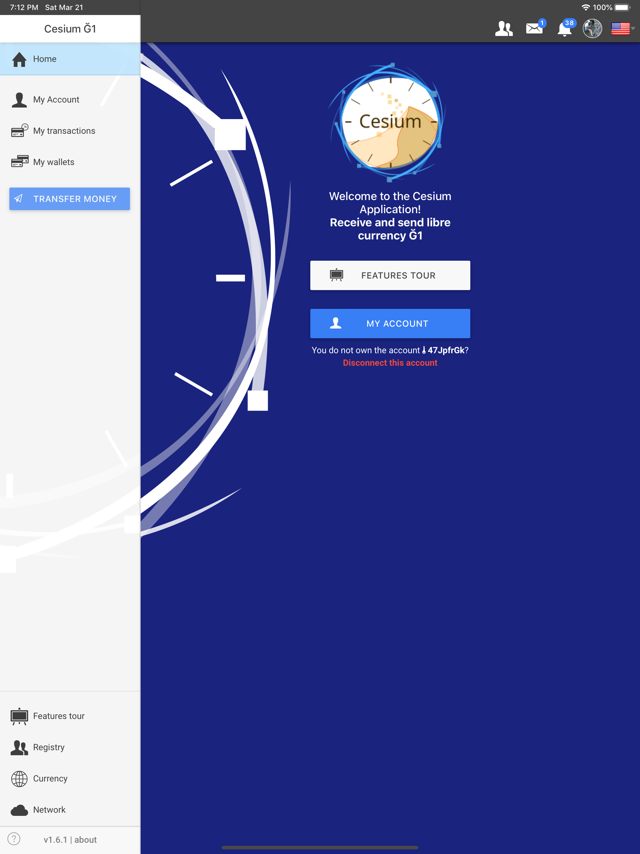 Cesium Ğ1 screenshot 7