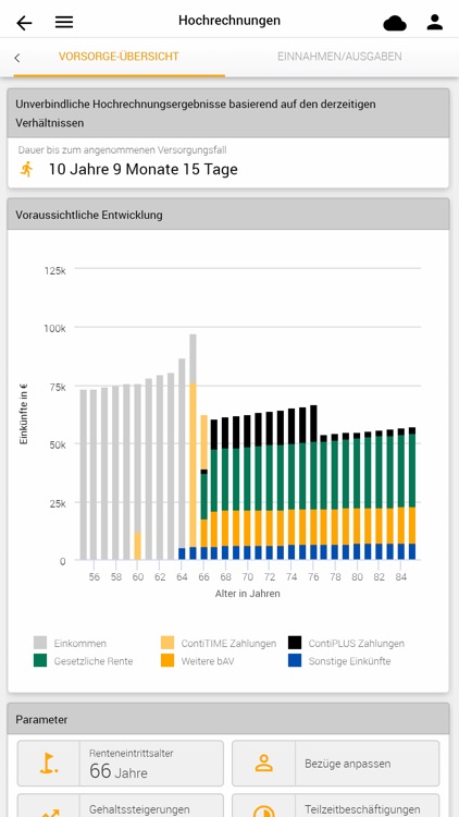 Continental Vorsorgeportal