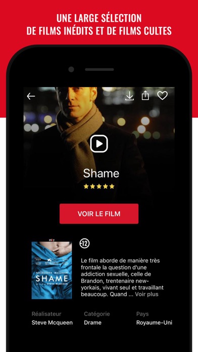 Screenshot #1 pour e-cinema.com - Cinéma en ligne