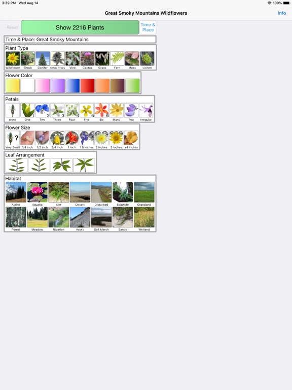 Screenshot #4 pour Smoky Mountains Wildflowers