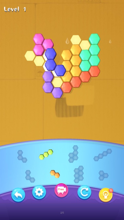 Block Puzzle Hexagon 3D screenshot-4