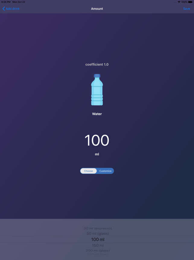 Beber agua - Captura de pantalla de recordatorio diario