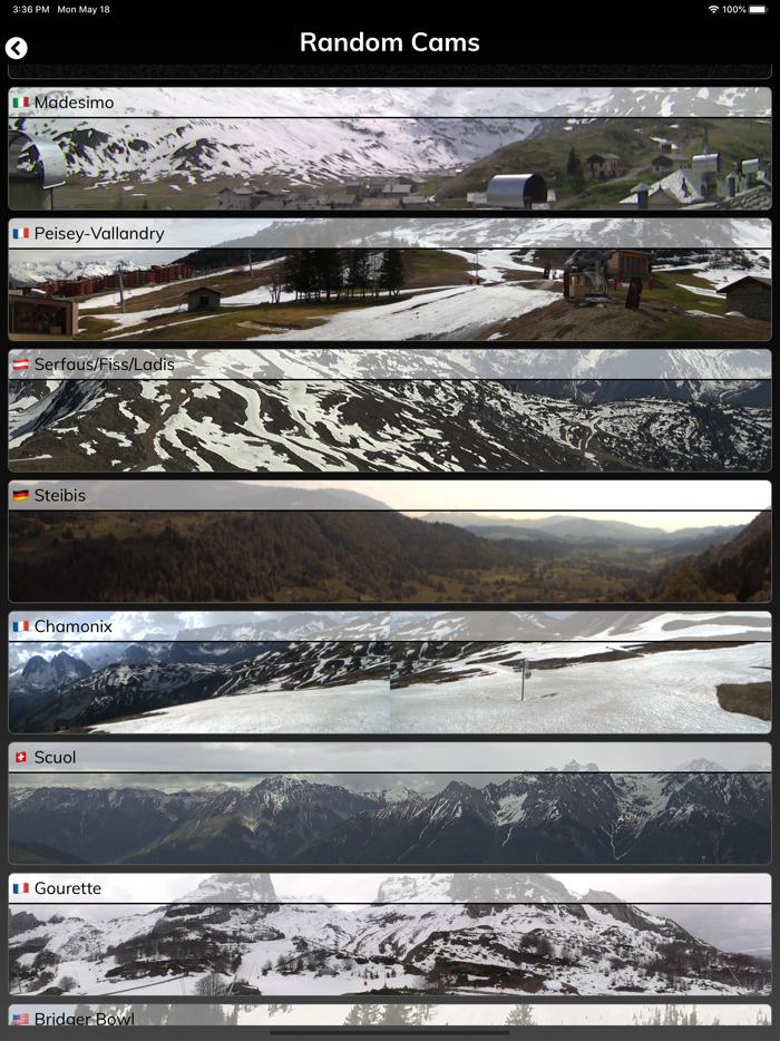 Ski Webcams