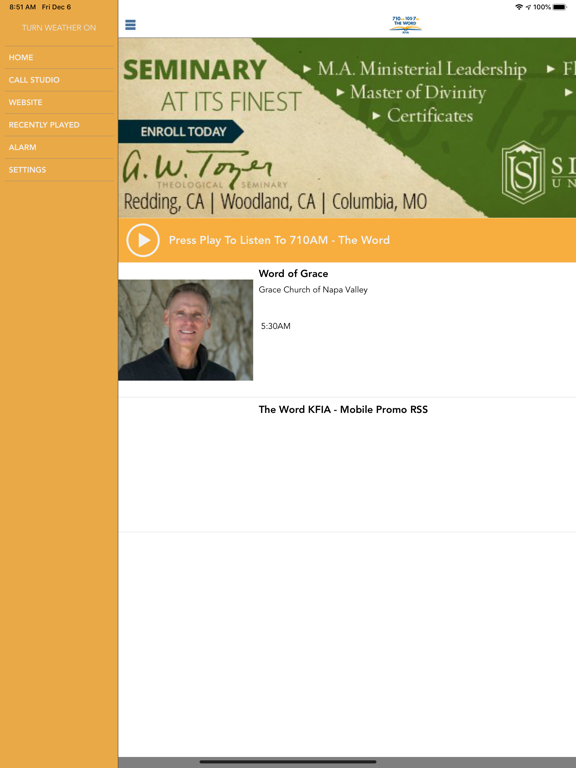 Screenshot #5 pour 710AM 105.7FM The Word