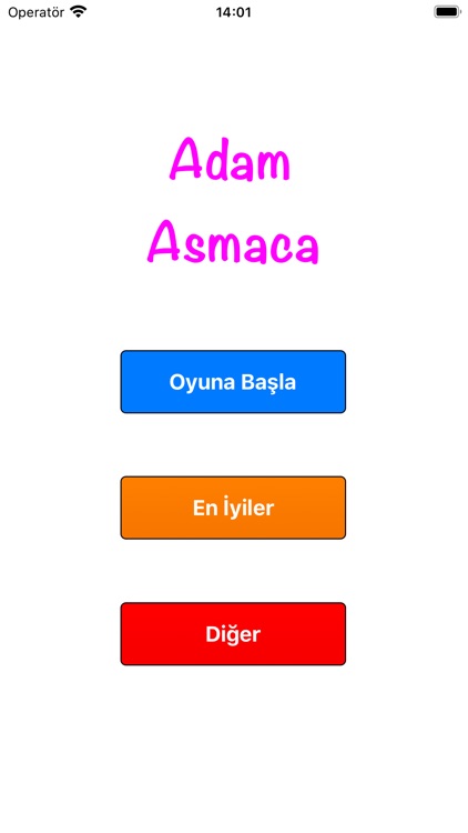 Adam Asmaca Oyunu