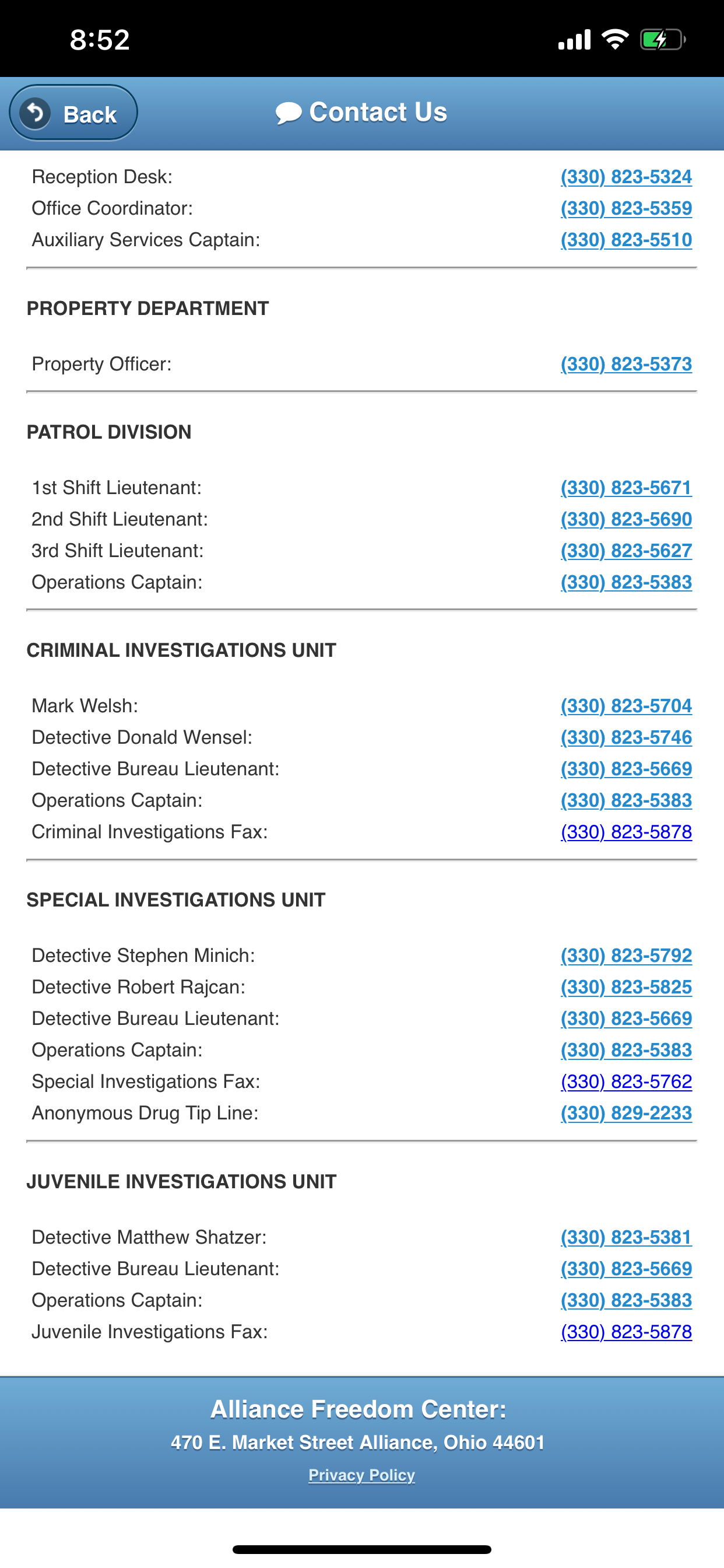 Alliance Police screenshot 4