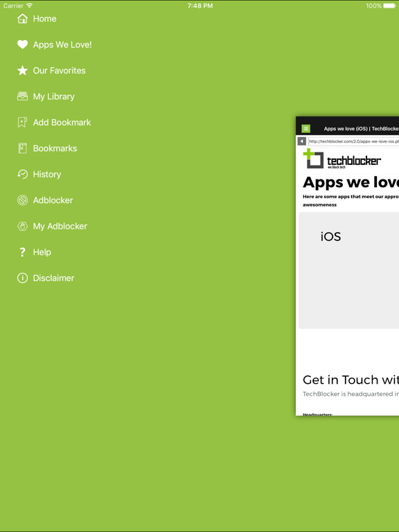 Screenshot #6 pour TechBlocker