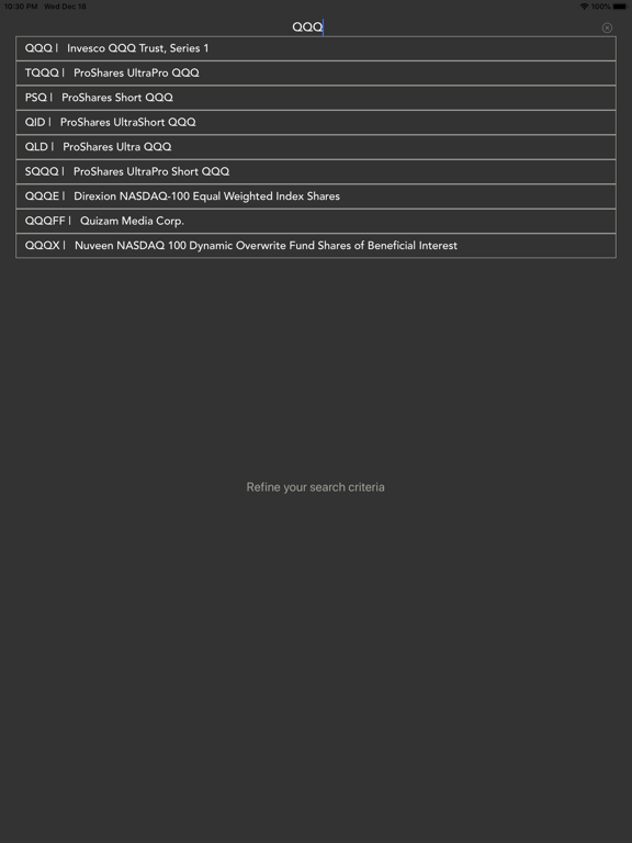 Screenshot #6 pour Dividend History Limited