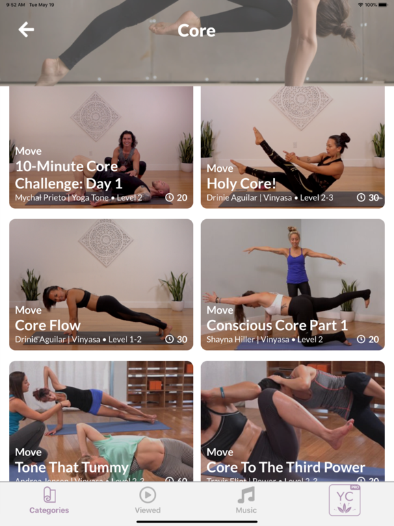 Yoga Time: For Beginners & All iPad screenshot 7 - Health & Fitness app