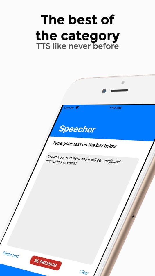 #5. SpeecherPro - Text To Speech (iOS) By: Bernardo Teodosio