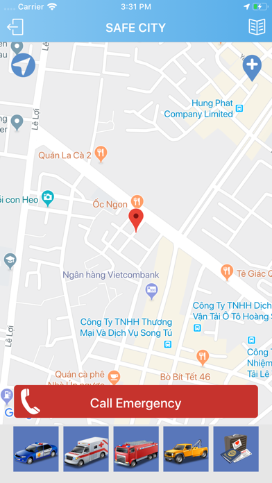 Screenshot 3 of Safe City App