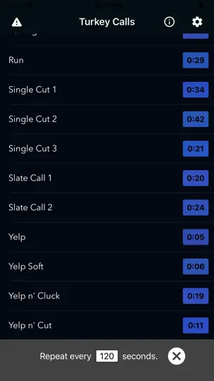Turkey Call App iPhone Screenshot 3