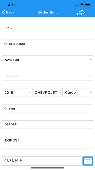 App screenshot
