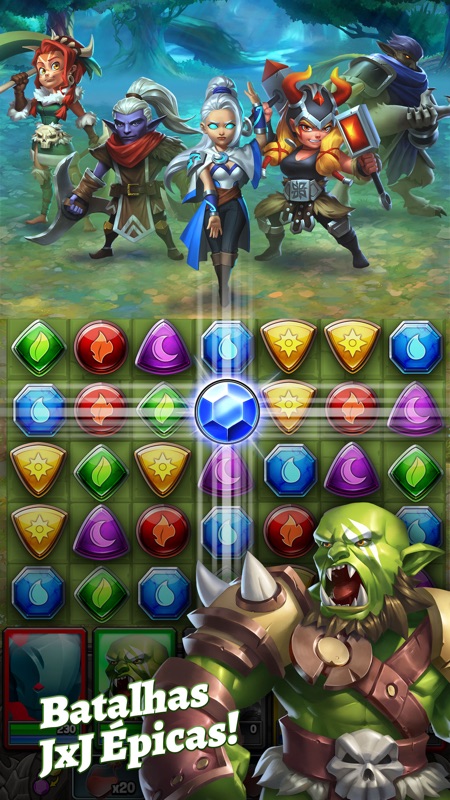 Legends & Dragons: Puzzle RPG screenshot 3