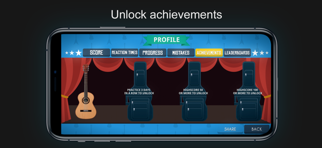 Guitario: Guitar Notes Trainer(圖9)-速報App