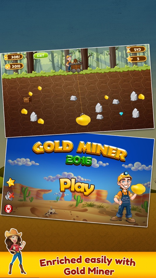 #5. Gold Miner: Classic Game (iOS) 由: Thuong Dinh