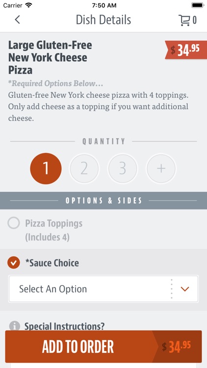 Grey Block Pizza screenshot-3