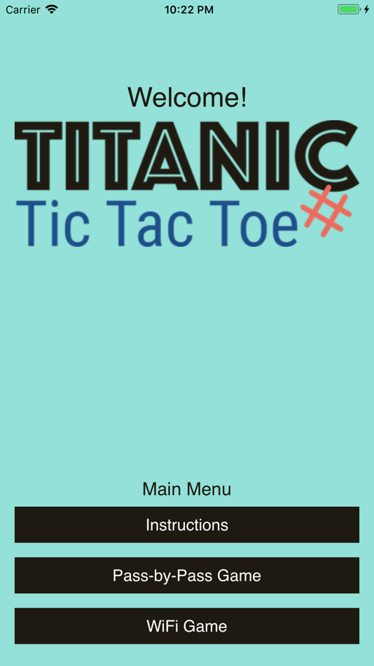#1. Titanic Tic Tac Toe (iOS) 게시자: Varun Batta