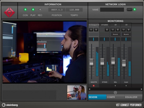 VST Connect Performer iPad app afbeelding 2