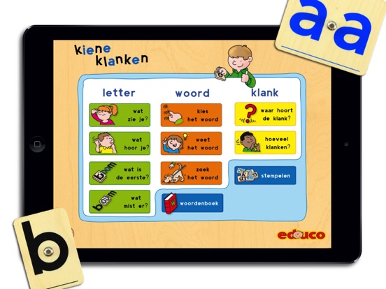 Kiene Klanken iPad app afbeelding 1