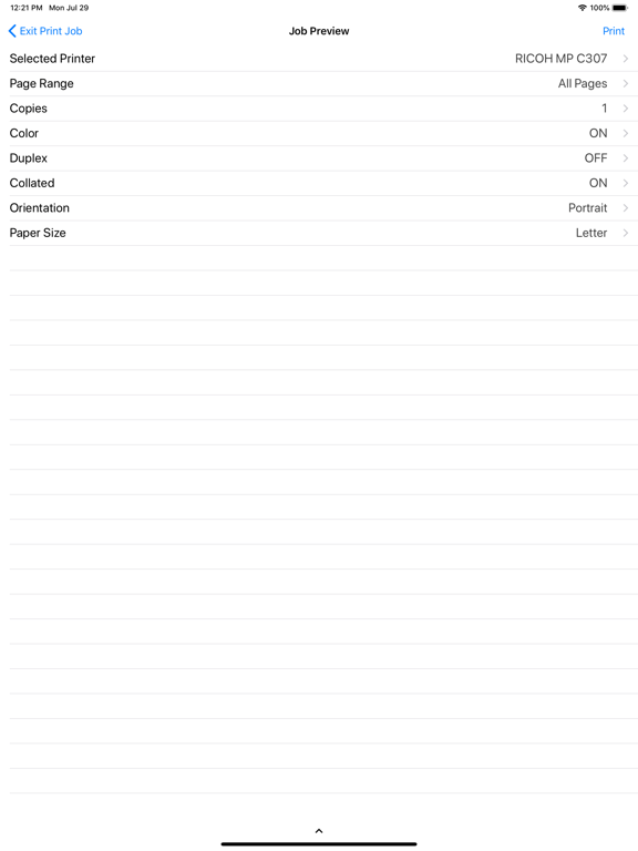 ScrewDrivers Printers iPad screenshot