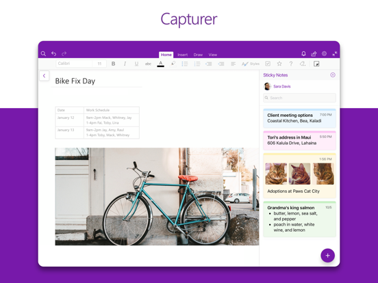 Screenshot #4 pour Microsoft OneNote