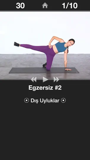 Günlük Bacak Egzersizi* iPhone Ekran Görüntüsü 1