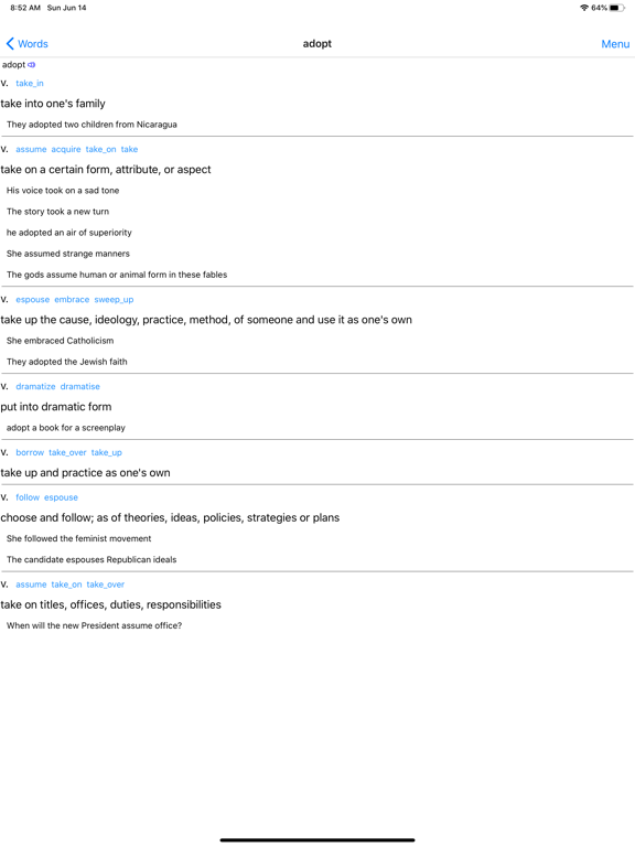 Screenshot #6 pour Super Vocabulary Builder
