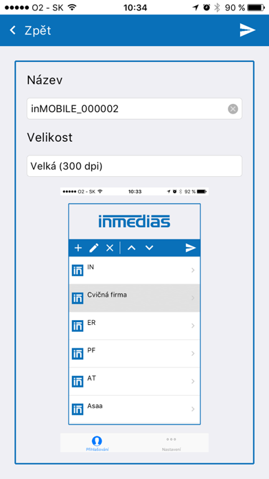 App screenshot