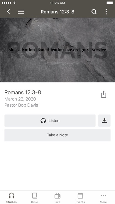North Country Chapel Screenshot