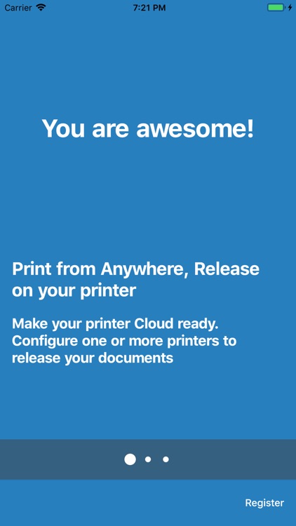 Cloud Ready printer