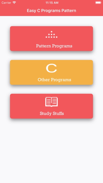 Easy C Programming Pattern