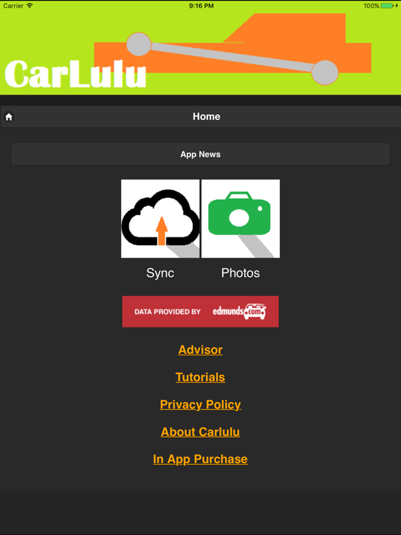 Carlulu Pro iPad screenshot
