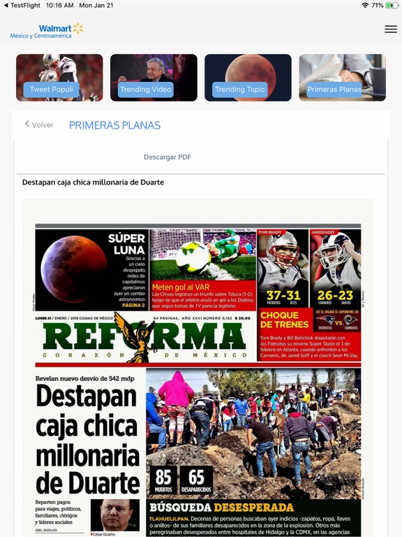 Screenshot #5 pour InfoWALMART