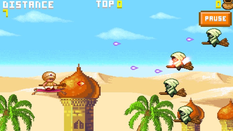 Flying Carpet Shooting
