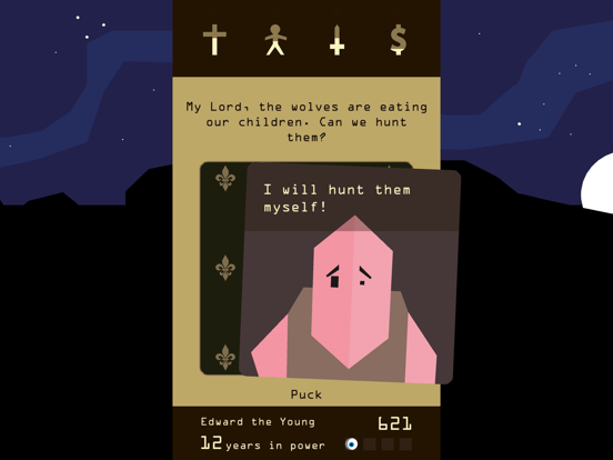 Reigns iPad app afbeelding 4