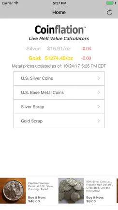 PCGS Coinflation iPhone image 1