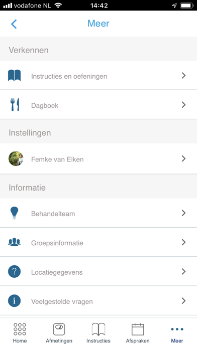Nederlandse Obesitas Kliniek Screenshot