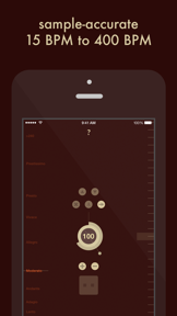 Ticker Metronome screenshot