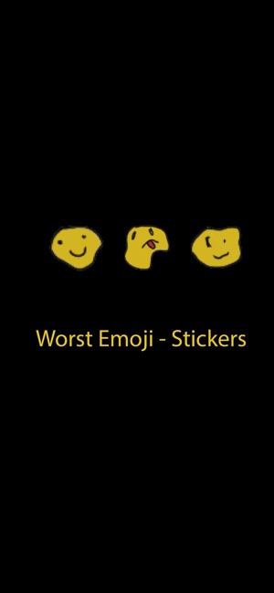 Worst Emoji - Stickers