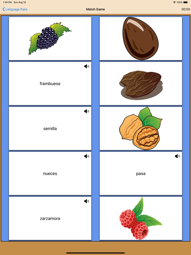 ‎Language Pairs