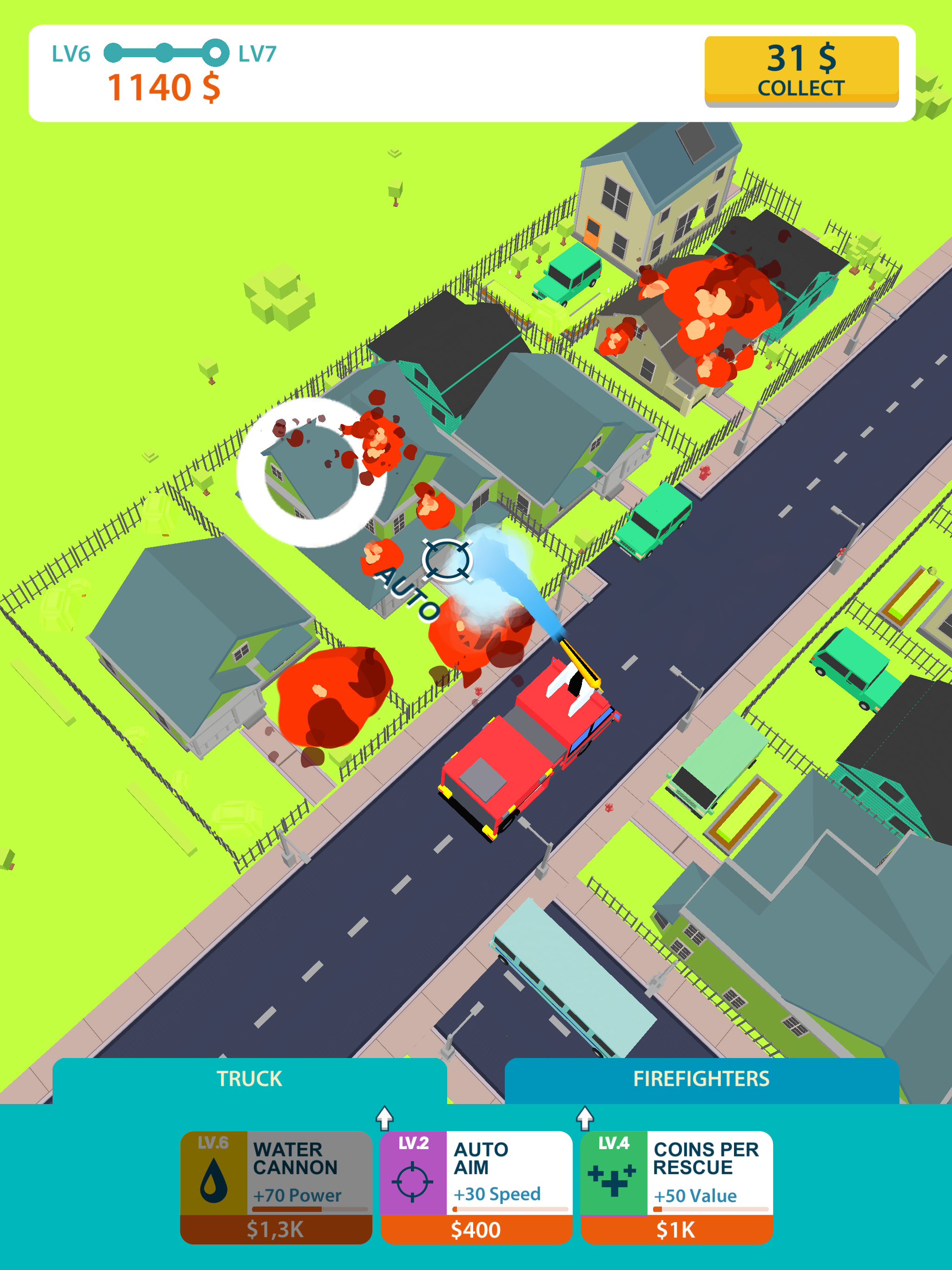 Idle Firetruck