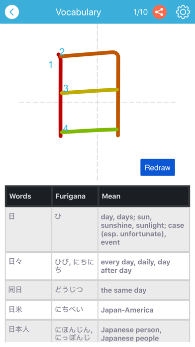 Kanji N5 & N4 - Play and Learn Screenshot