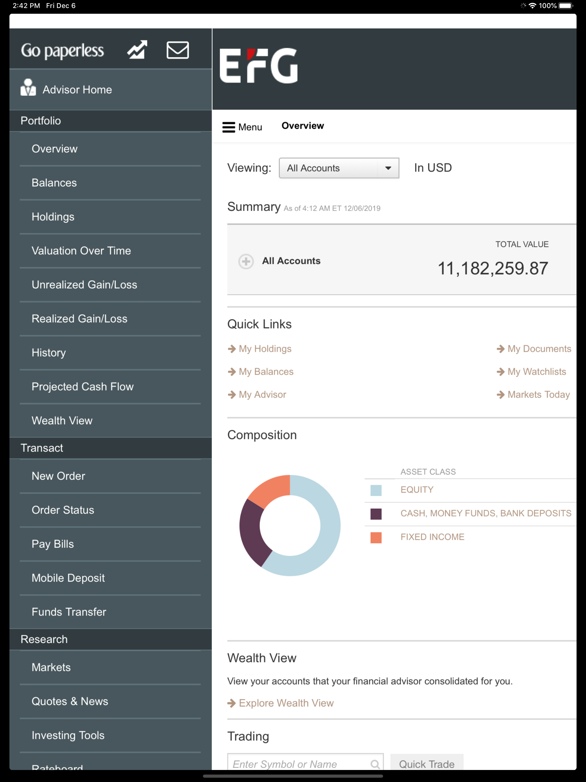 EFG NetxInvestor