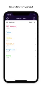 Interval Timer Pro screenshot #2 for iPhone