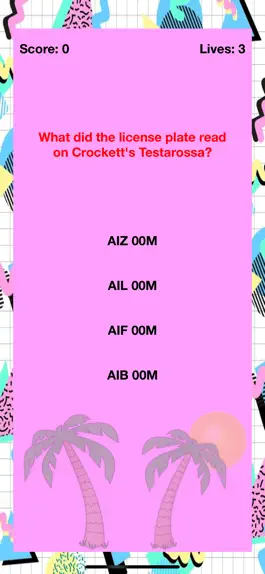 Game screenshot The Miami Vice Fan Quiz apk
