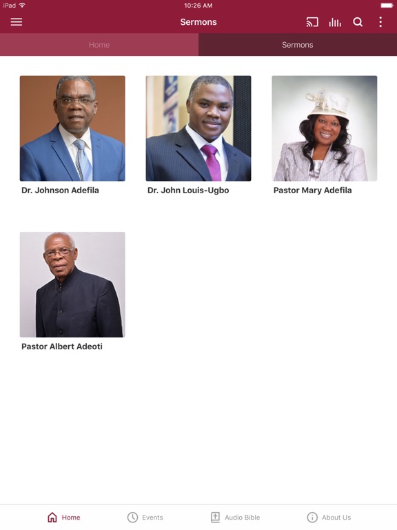 RCCG FPC iPad screenshot 2 - Lifestyle app