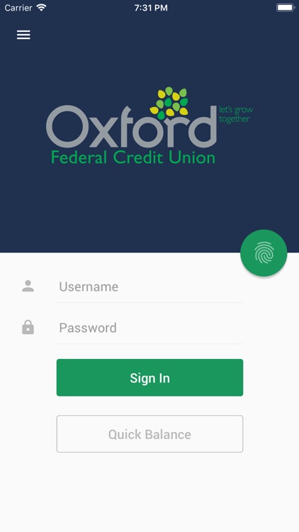Oxford FCU Mobile Banking